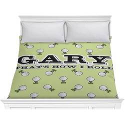 Golf Comforter - King (Personalized)