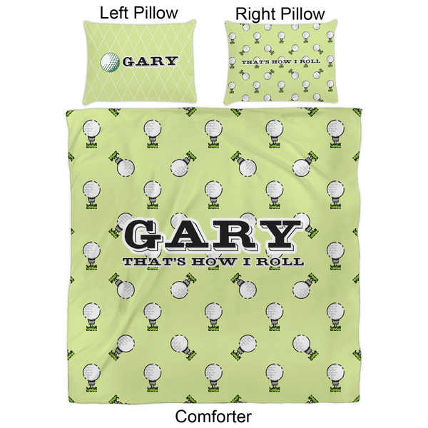 Golf Comforter Set - Queen - Approval