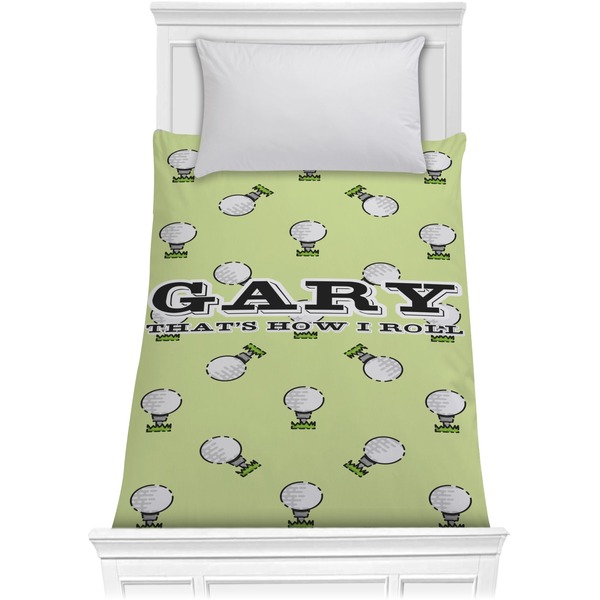 Custom Golf Comforter - Twin (Personalized)