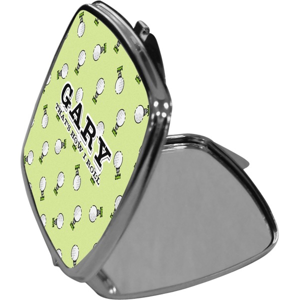 Golf Compact Mirror (Side View)