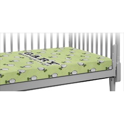 Golf Crib Fitted Sheet (Personalized)