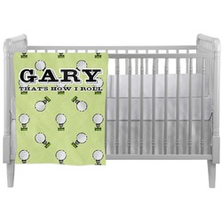 Golf Crib Comforter / Quilt (Personalized)