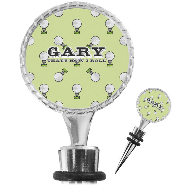 Custom Golf Wine Bottle Stopper (Personalized)
