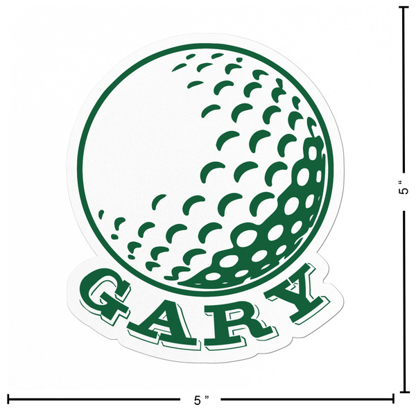 Golf Custom Shape Iron On Patches - L - APPROVAL