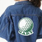 Golf Twill Iron On Patch - Custom Shape - 3XL (Personalized)