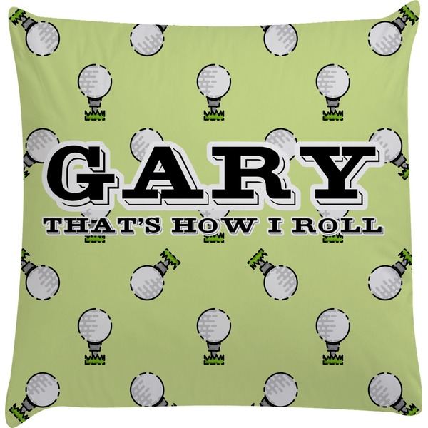 Custom Golf Decorative Pillow Case (Personalized)