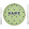 Golf 10" Glass Lunch / Dinner Plates - Single or Set (Personalized)