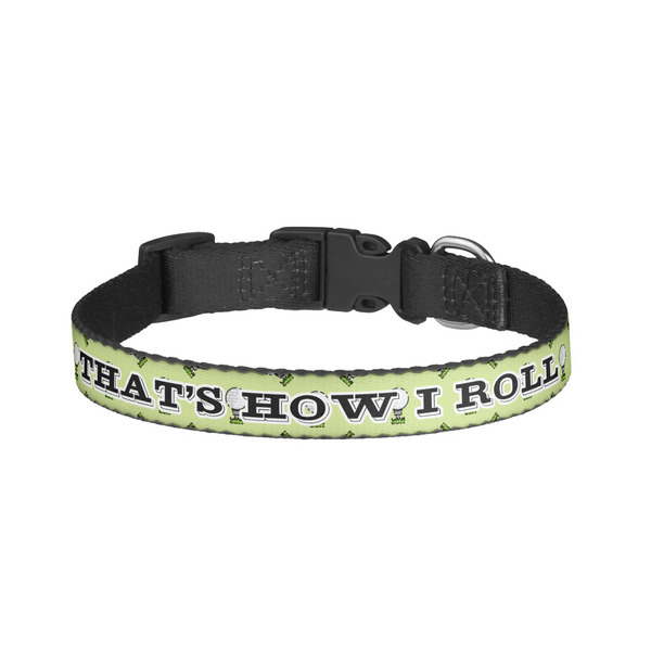 Custom Golf Dog Collar - Large (Personalized)