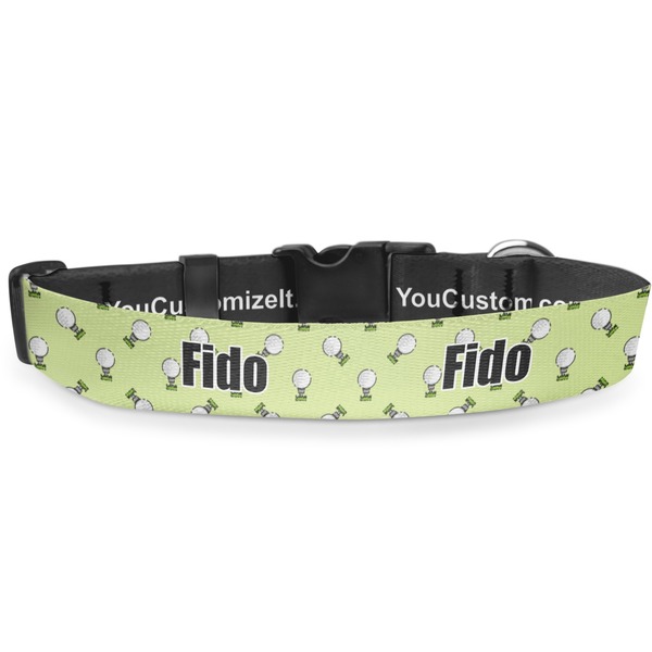 Custom Golf Deluxe Dog Collar (Personalized)