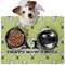 Golf Dog Food Mat - Medium LIFESTYLE