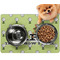 Golf Dog Food Mat - Small w/ Name or Text