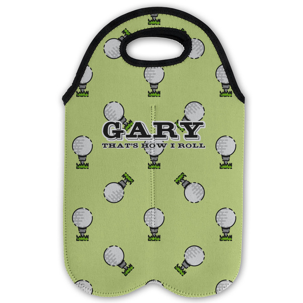 Golf Double Wine Tote - Flat (new)