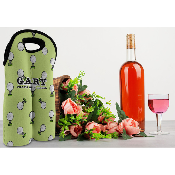 Golf Double Wine Tote - LIFESTYLE (new)