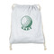 Golf Drawstring Backpack - Sweatshirt Fleece - Double Sided (Personalized)