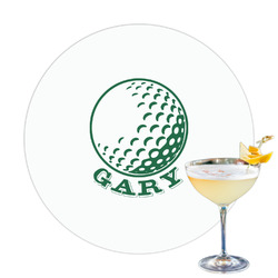 Golf Printed Drink Topper (Personalized)