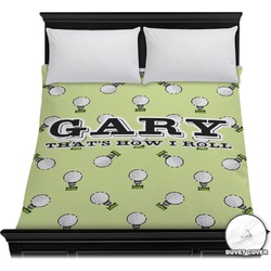 Golf Duvet Cover - Full / Queen (Personalized)