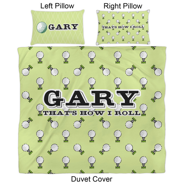 Golf Duvet Cover Set - King - Approval