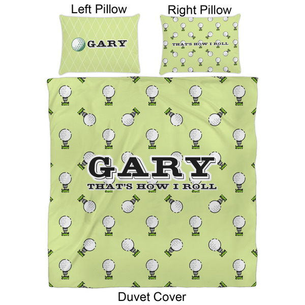 Golf Duvet Cover Set - Queen - Approval