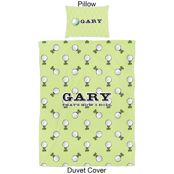 Golf Duvet Cover Set - Twin - Approval