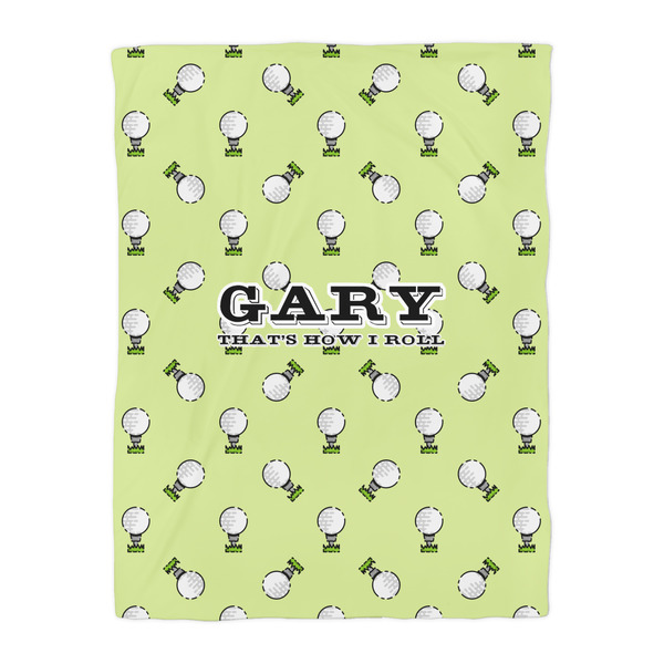 Golf Duvet Cover - Twin - Front