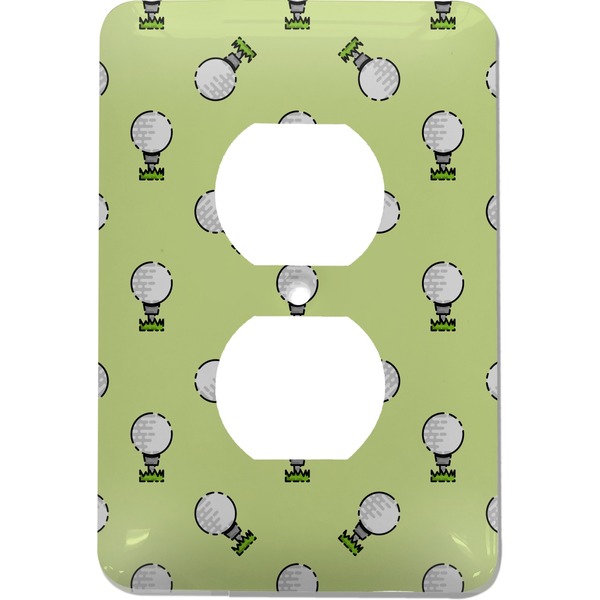 Custom Golf Electric Outlet Plate