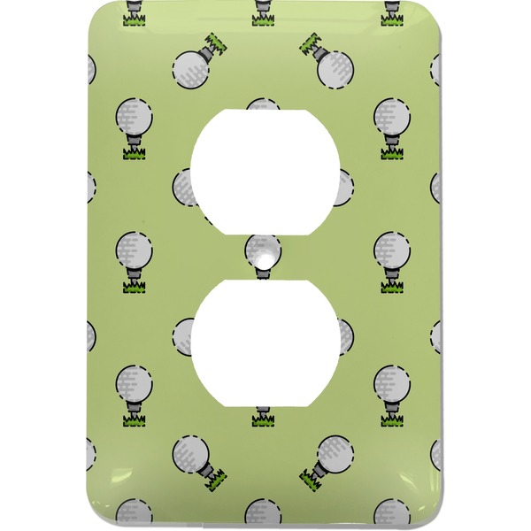 Custom Golf Electric Outlet Plate