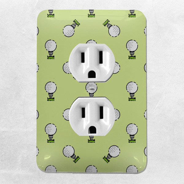 Golf Electric Outlet Plate - LIFESTYLE