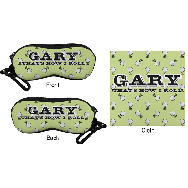 Golf Eyeglass Case & Cloth (Approval)