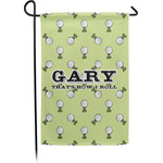 Golf Small Garden Flag - Single Sided w/ Name or Text