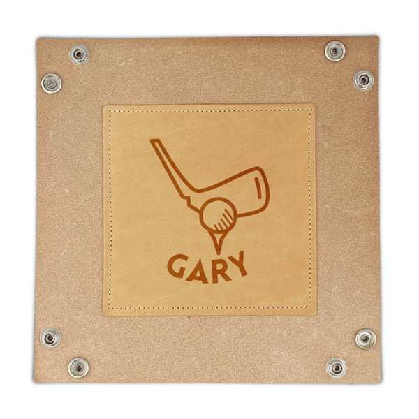 Golf Genuine Leather Valet Trays - FRONT