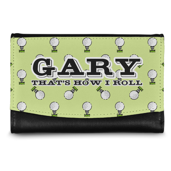 Custom Golf Genuine Leather Women's Wallet - Small (Personalized)