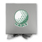 Golf Gift Boxes with Magnetic Lid - Silver - Approval