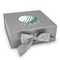 Golf Gift Boxes with Magnetic Lid - Silver - Front