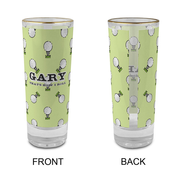 Golf Glass Shot Glass - 2 oz - Single - APPROVAL