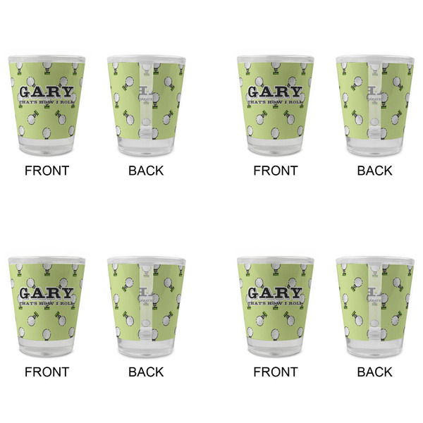 Golf Glass Shot Glass - Standard - Set of 4 - APPROVAL