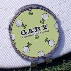 Golf Golf Ball Marker - Hat Clip