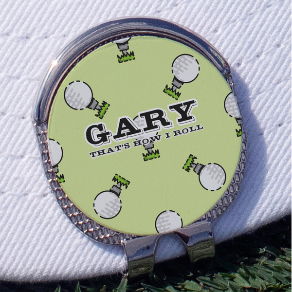 Custom Golf Golf Ball Marker - Hat Clip