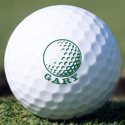 Golf Golf Balls - Non-Branded - Set of 12 (Personalized)