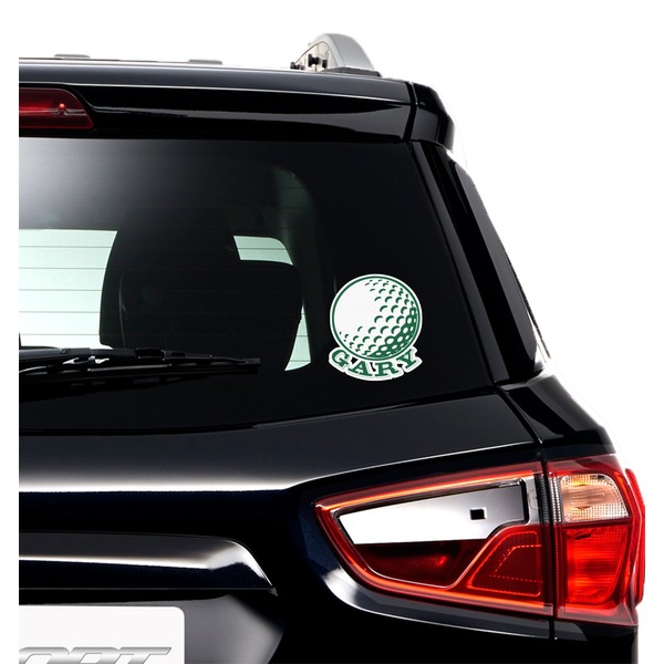 Golf Graphic Car Decal (On Car Window)