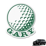 Golf Graphic Car Decal (Personalized)