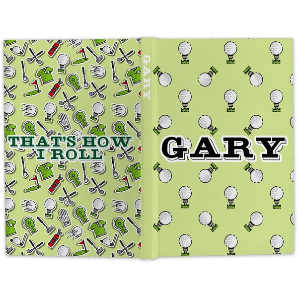 Golf Hard Cover Journal - Apvl