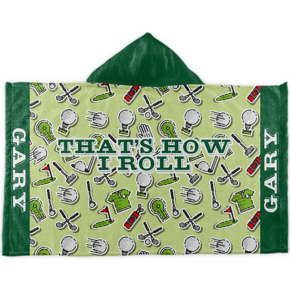 Custom Golf Kids Hooded Towel (Personalized)
