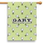 Golf 28" House Flag - Single Sided (Personalized)