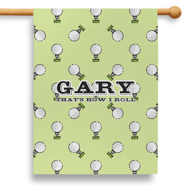 Custom Golf 28" House Flag (Personalized)