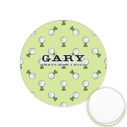 Golf Printed Cookie Topper - 1.25" (Personalized)