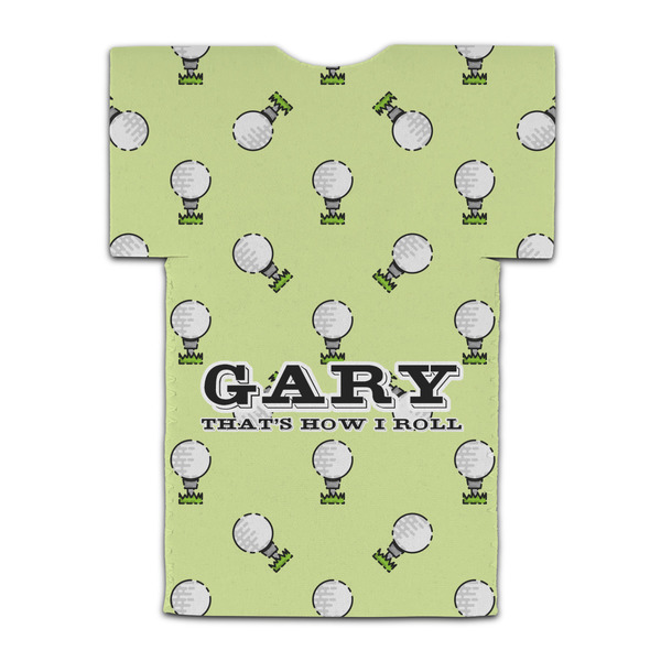 Golf Jersey Bottle Cooler - BACK (flat)