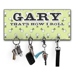 Golf Key Hanger w/ 4 Hooks w/ Name or Text