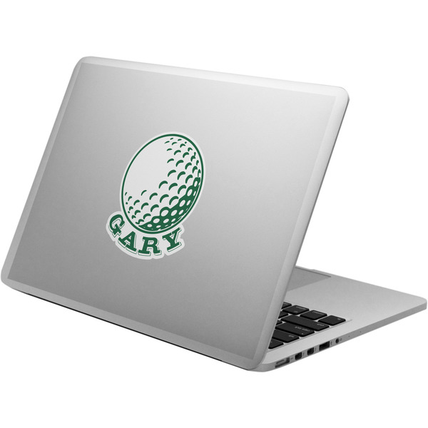 Custom Golf Laptop Decal (Personalized)