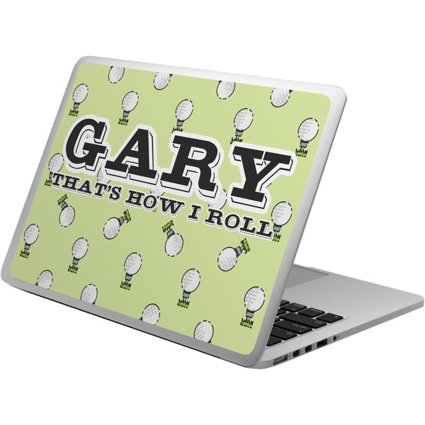 Custom Golf Laptop Skin - Custom Sized (Personalized)