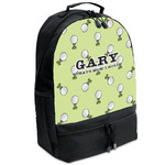 Golf Backpacks - Black (Personalized)